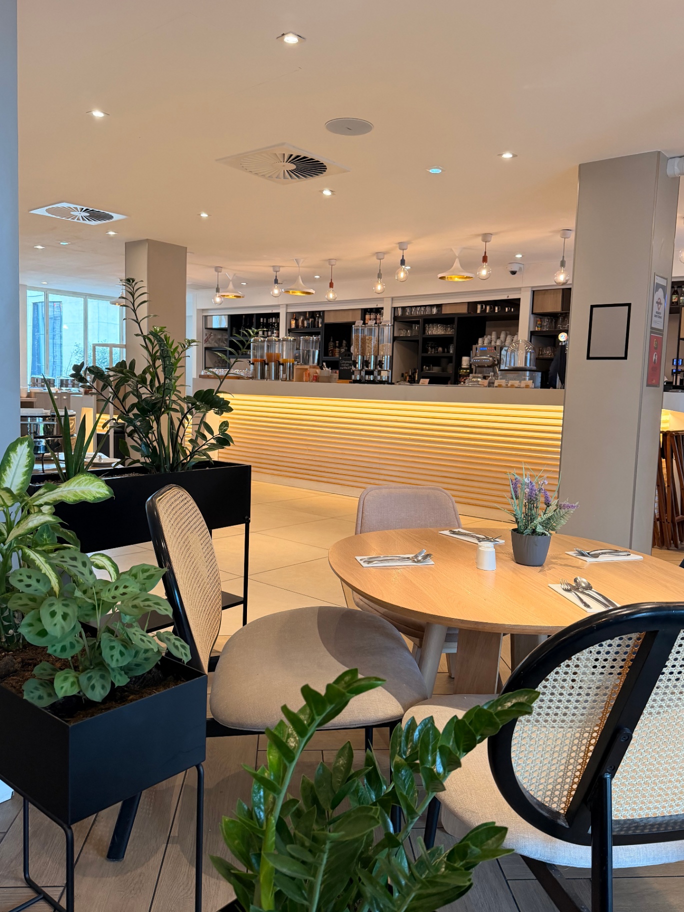 Espace convivial et lumineux